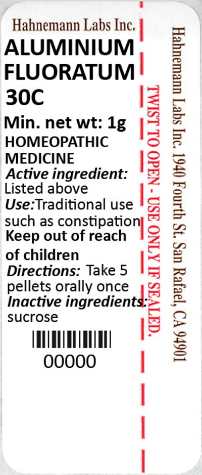 Aluminium Fluoratum 30c 1g (Aluminium Fluoratum 30c 1g)